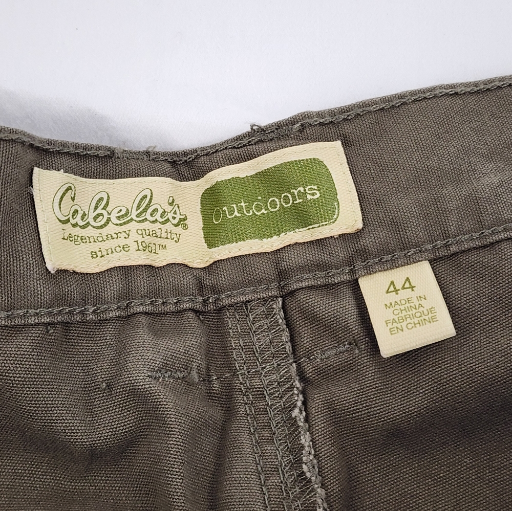 NWT Cabela's Outdoors  Company Men's Trail Blazer Shorts Size 44 9" Inseam Green - Picture 3 of 15